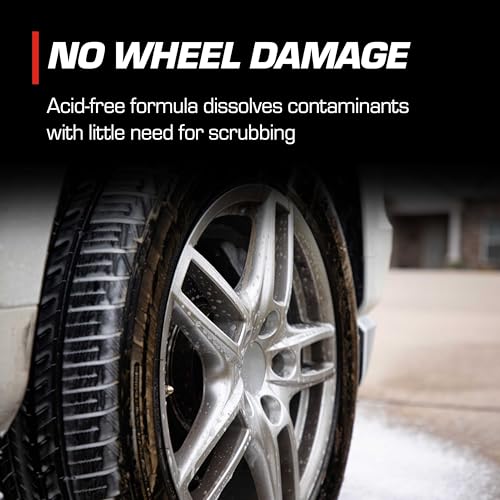 Holley Wheel Clean - All Wheel Cleaner & Brake Dust Remover - High-Performance Car Care, Spray on and Dissolve Grime - Acid-Free Formula for Tires - 16 oz. (2 Pack) - size: 2-Pack