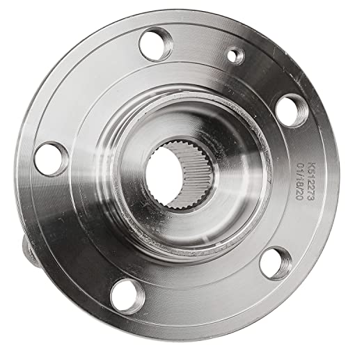 Detroit Axle - Pair Rear Wheel Bearing and Hub Assembly for 2003-2014 Volvo XC90 AWD 5 Lugs w/ABS - style: 512273 x2/Pair