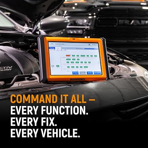 GEARWRENCH 10" Pro Command Wireless Bi-Directional Diagnostic Tablet with Rapid-Charge Dock, Includes 4 Years of Software Updates | GWSMART10 - style: 10-Inch Tablet