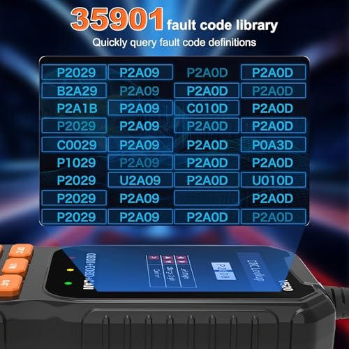 V520 OBD2 Diagnostic Scanner Tool - Quickly Engine Check Light Code Reader, Voltage Tester, I/M Readiness, Reset, and Code Eraser, Suitable for All OBD II Protocol Car & Truck Since 1996
