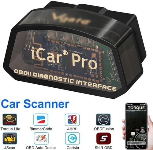 iCar Pro Mini OBD2 Bluetooth Scanner for iOS/Android OBD Adapter Car Diagnostic Code Reader Scan Tools