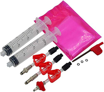 CYCOBYCO Avid Bicycle Brake Bleed Kit for All SRAM Series | Compatibility Formula Hays DOT Hydraulic Disc Brakes