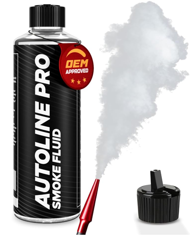 AutoLine Pro EVAP High Volume Smoke Machine Leak Tester with Built-in Air Pump - Shop Series Plus - Automotive Smoke Tester with Best Ranked Smoke Fluid, Premium Cone & Gas Cap Adapter - style: Shop Series Plus & Acc