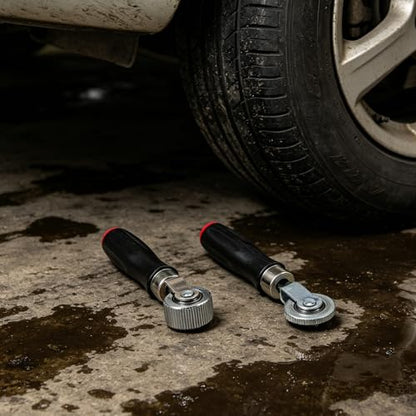 4pcs Car Tire Repair Tool Set with Rubber Seam Rollers for Pressing Tire Patches and Avoiding Air Bubbles Plastic Metal Construction for Trunk