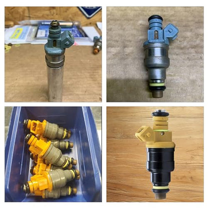 HiSport Fuel Injector Rebuild Service Repair Kits O-rings 200set/box | Micro Basket Filters Pintle Caps Spacers + Removal Tool