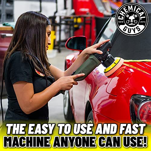 Chemical Guys TORQ 10FX Random Orbital Polisher with Digital Display | For car paint correction and polishing, 700W with 8mm orbit, professional Dual-Action Polisher with 700W motor - style: Polisher Only