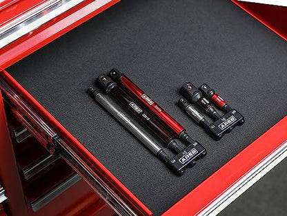 ARES 22011-3-Piece 3-Inch Impact Grade Socket Adapter Set with Color Sleeve - Turns Power Drill into High Speed Nut Driver - 1/4-Inch, 3/8-Inch, and 1/2-Inch Drive - size: 3pc 3" Impact Grade Socket Adapter Set