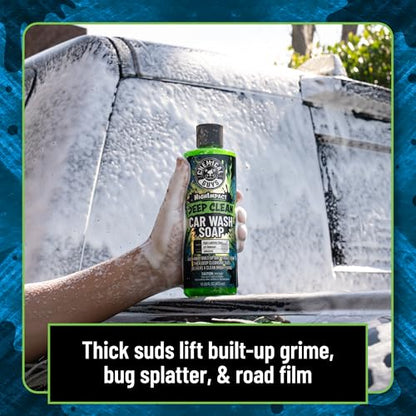 Chemical Guys, High Impact Deep Cleaning Car Wash Soap, High Suds, 1 Gallon | High-lubricity suds lift dirt and grime from paint, wheels and exterior, gentle in cannons or buckets, bubble gum scent - size: 128 Fl Oz (Pack of 1)