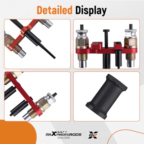 maXpeedingrods Fuel Injector Puller Removal Installer Set for BMW | N20 N26 N43 N47 N51 N52 N53 N54 N55 N57 N63 S63 Engine, Fuel Injector Extractor Slide Hammer Puller Set - style: for BMW