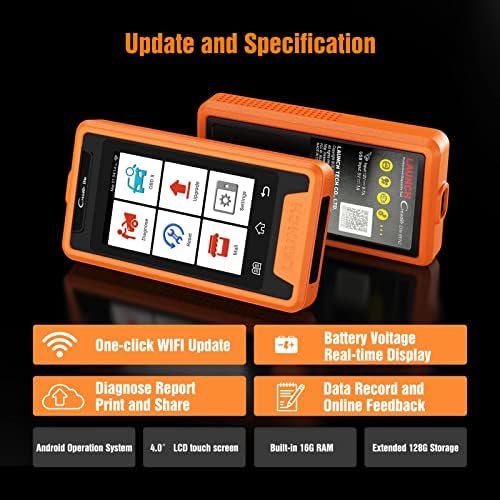 Launch Diagnostic Scanner Tool for BMW, 2024 Enhanced Multi-System OBD2 Scanner, Auto Fault Code Reader with Bi-Directional Control & Battery Registration for BMW After 1996