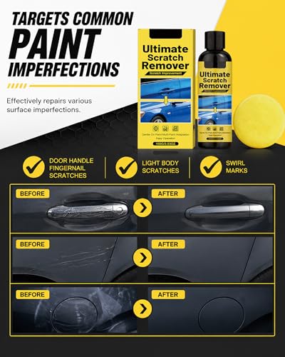 NanoPolix Scratch Remover,2026 New Scratch Remover for Vehicles,Quick Fix Removal Paste for Deep Car Scratch Remover,All Paint Colors Polishing Kit Quick Repair Scratches and Restore Shine (1 Set)