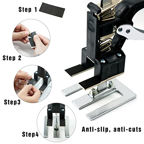 EnryKuo Labor Saving Arm Jack 2 Pack,15.5 Inch Multifunctional Furniture Lifter Jacks for Installing Cabinets and Wall Tile Height Adjuster Handheld Tool - color: Black-HTE