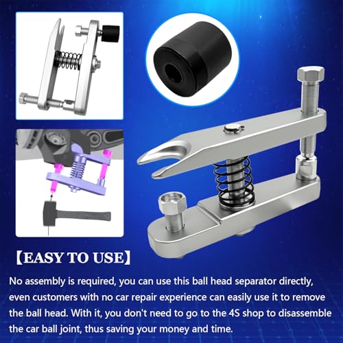 ZKTOOL Ball Joint Separator Puller Extractor Removal Tool Ball Puller for Land Rover Jaguar OEM JLR-204-793A - color: White