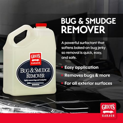 Griot's Garage Smudge Remover, Car Cleaning Spray for Spot Removal, Works on All Exterior Surfaces, Releases Smudges, Oil, Grime, and Scuffs, One Gallon - size: 128 Fl Oz (Pack of 1)