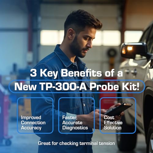 TP-300-A GM Terminal Test Probe Kit | Fits GM Vehicles | Electrical Connector Test Kit | Affordable Alternative to J-35616, EL-35616-300A |