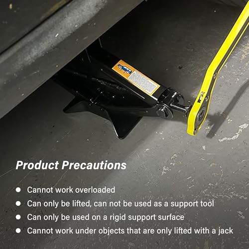 Scissor Jack for Car, Portable Tire Changing Kit with Maximum Load 1T, Ratchet Wrench, Professional Accessories for MPV SUV
