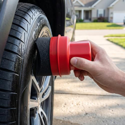 Tire Shine Applicator Pad, Durable and Reusable Tire Dressing Applicator Pad for Applying Tire Shine