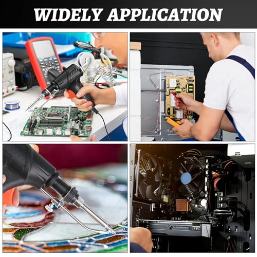Soldering Iron Kit,60w 110v Corded Electric Welding Gun with Welding Wire,Versatile Portable Manual Soldering Gun,for Electronic Repair, Home Appliance Repair, DIY