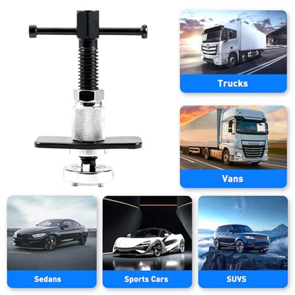 Car Brake Caliper Tool, Brake Caliper Piston Rewind Tools, Heavy-Duty Brake Suitable for Cars and Trucks, Compress Internal Brake Pads and Reset Pistons