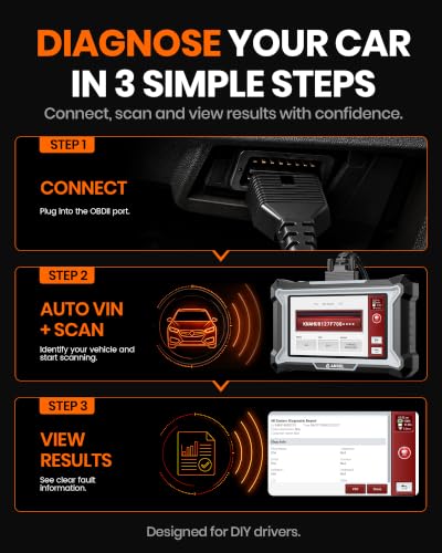 ANCEL DS200 OBD2 Scanner Full System Car Diagnostic Tool, Code Reader with 15+ Reset Services, ABS SRS Transmission Engine Scanner, Oil Reset Battery Matching ABS Bleeding DPF Regen, Lifetime Update - style: DS200
