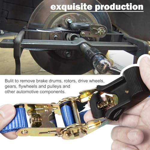 6980 Brake Drum and Rotor Puller Kit/Brake Drum Hub Puller/Brake Rotor Removal Tool for Removing Brake Drums, Rotors, Drive Wheels, Gears, Flywheels and Pulleys