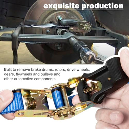6980 Brake Drum and Rotor Puller Kit/Brake Drum Hub Puller/Brake Rotor Removal Tool for Removing Brake Drums, Rotors, Drive Wheels, Gears, Flywheels and Pulleys