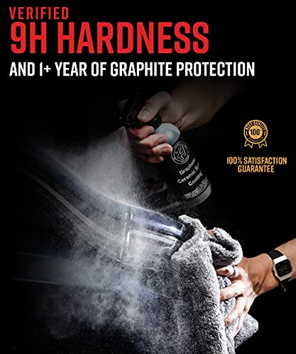Adam's Polishes Graphene Ceramic Spray Coating - Sprayable Graphene Oxide Ceramic Coating for Cars, Boats, RV's & Motorcycle | Adds Extreme Gloss, Depth, Shine & Protection - style: Combo Kit