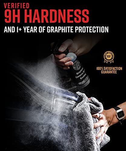 Adam's Polishes Graphene Ceramic Spray Coating - Sprayable Graphene Oxide Ceramic Coating for Cars, Boats, RV's & Motorcycle | Adds Extreme Gloss, Depth, Shine & Protection - style: Combo Kit