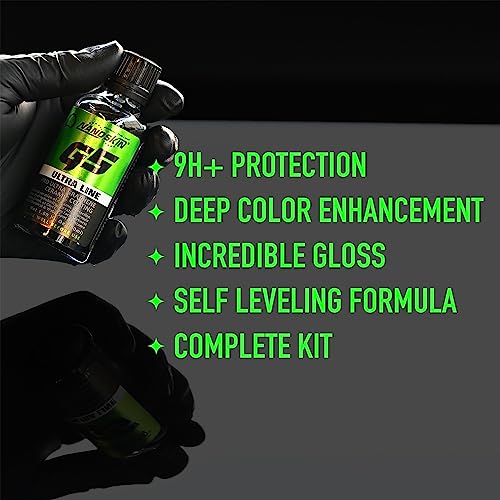 Nanoskin Ultra Line G5 Ultra Graphene Ceramic Coating – Durable Ceramic Paint Coating for Car Detailing | Apply After Car Wash, Clay Bar, Car Polisher | For Cars, Trucks, Boats, RV, Motorcycles & More