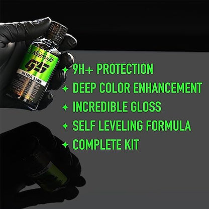Nanoskin Ultra Line G5 Ultra Graphene Ceramic Coating – Durable Ceramic Paint Coating for Car Detailing | Apply After Car Wash, Clay Bar, Car Polisher | For Cars, Trucks, Boats, RV, Motorcycles & More