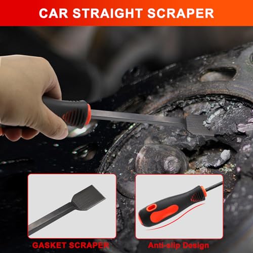 13 Pcs Precision Pick and Hook Tool Set with Clip Removal Plier Rivets Puller Fastener Remover Telescoping Magnetic Pickup Gasket Scraper for Electronics Maintenance Pick Tools Automotive Repair - color: red