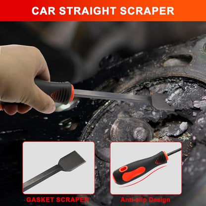 13 Pcs Precision Pick and Hook Tool Set with Clip Removal Plier Rivets Puller Fastener Remover Telescoping Magnetic Pickup Gasket Scraper for Electronics Maintenance Pick Tools Automotive Repair - color: red