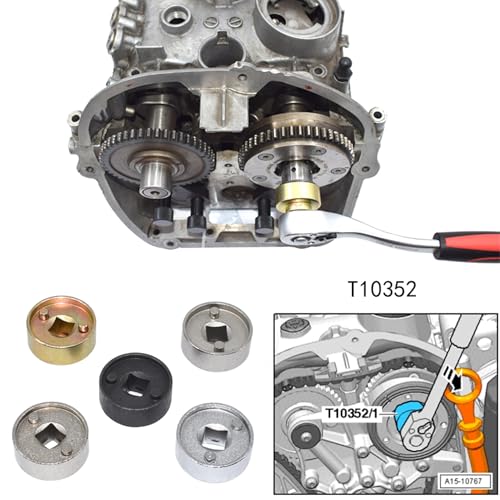 Camshaft Crankshaft Engine Timing Tool Fit for Audi VW, Upgrades Version | 19PC Set Compatible with Audi VW 2006-2018 EA888 1.8 2.0 TSI TFSI T10352 T10368 T40011 T40196 T40267 T40271 T10060A T10354 - size: 19PCS