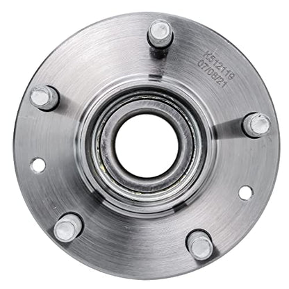 Detroit Axle - 2pc Rear Wheel Bearing and Hubs Assembly with 5-Lug for Ford Probe 1993-1997 & Mazda MX-6 MX6 1993-1997, 626 1993-2002, Non-ABS - style: 512119 x2/Pair