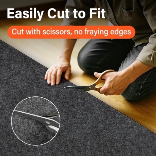 36 x 60 Inch Oil Spill Mat | Absorbent Oil Pad for Car Oil Leaks, Anti-Slip Rubber Garage Floor Mat