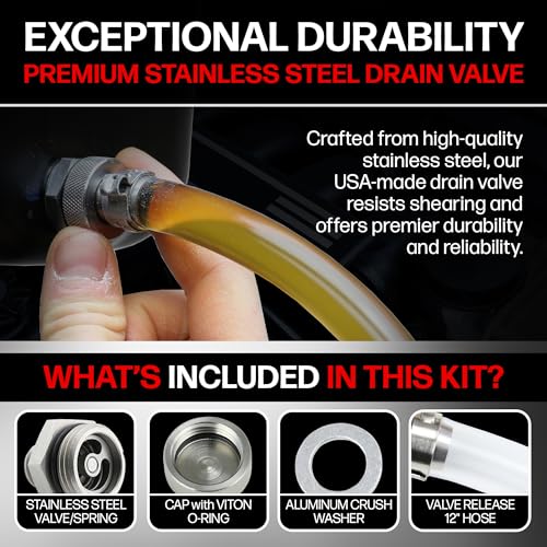 Votex - Made in USA - M12 X 1.5MM Quick Easy Valve Oil Drain Plug fits BMW, Mini, Toyota - Stainless Steel - Part Number SMQDP010 - size: M12 X 1.5 Valve Drain Plug