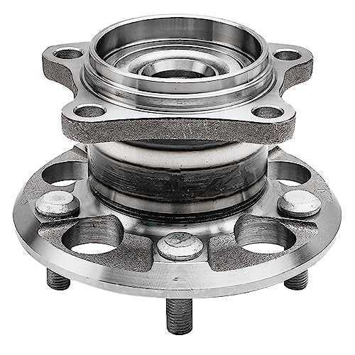 Detroit Axle - AWD 4pc Steering Knuckles Kit for 04-09 Lexus RX330, 06-08 RX400h, 06-07 Toyota Highlander, 2 Front Steering Knuckles & Wheel Bearing Hubs 2 Rear Wheel Bearing and Hubs Replacement - size: 4UW48629/Kit