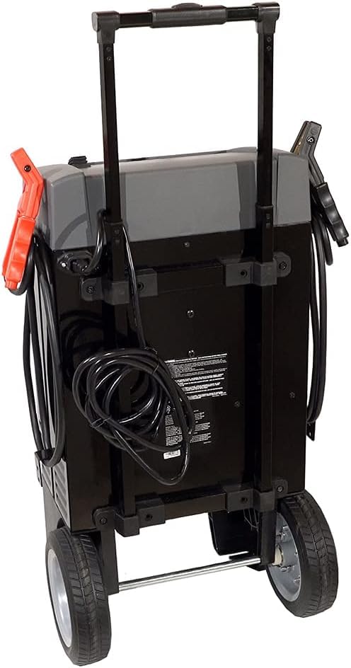 Schumacher Electric DSR Pro Series 12V / 24V Battery Charger & Engine Starter - Heavy Duty Wheeled Battery Charger - 250 Peak Amps - for Cars, Tractors, Boats & More - DSR123 - style: DSR123