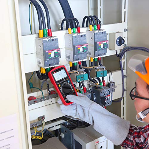 UNI-T Multimeter Kit UT139A, Digital Voltmeter Ohm Meter True RMS Auto/Manual Range 2000 Counts - size: UT139A