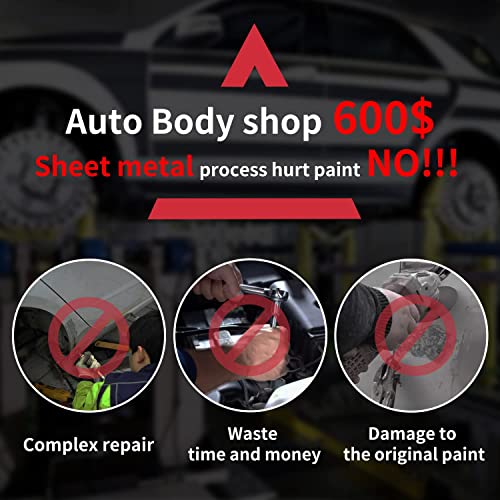 Super PDR Paintless Dent Repair Kit - 42Pcs Car Dent Puller for Small and Medium Car Dents and Ding Auto Dent Remover Tools - size: PDR-A2