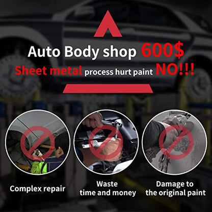 Super PDR Paintless Dent Repair Kit - 42Pcs Car Dent Puller for Small and Medium Car Dents and Ding Auto Dent Remover Tools - size: PDR-A2