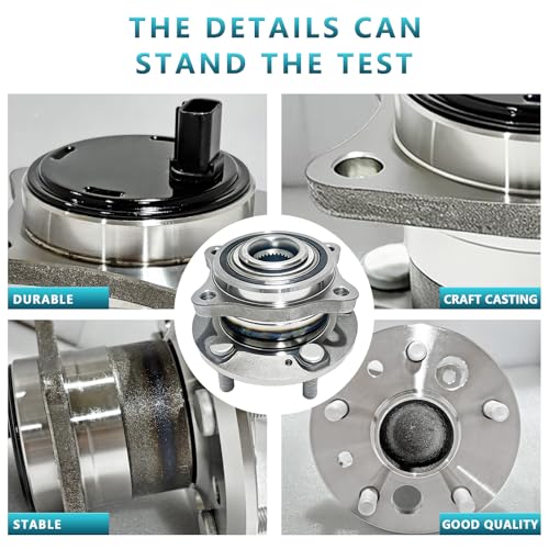 512206 512207 Rear Wheel Bearing Hub Assembly for Toyota Avalon 2005-2012, Camry 2002-2011, Highlander 2001-2003, Solara 2004-2008, Lexus ES300 ES330 ES350 2002-2012 (2PCS) - size: 512206