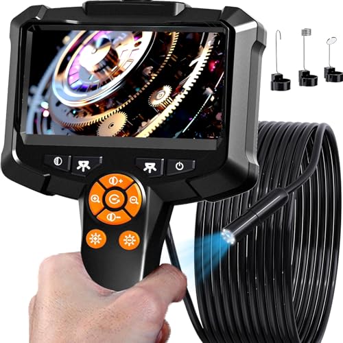 Daxiongmao Endoscope Camera with Light, 1080P HD Borescope, IP67 Waterproof Snake Camera – Ideal for Inspecting Walls, Vents, Automotive Engines, Pipes – A Great Gift Tool for Men (33ft) - size: 33 FT
