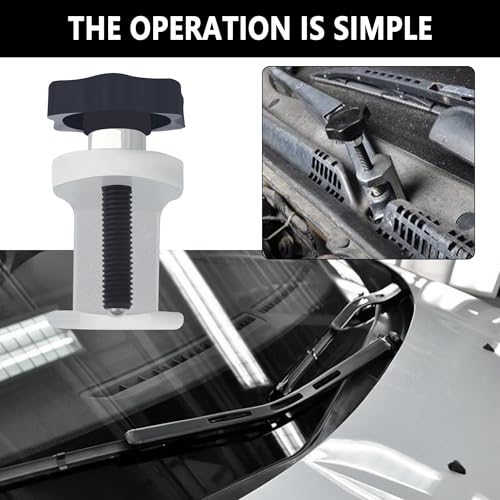 Car Windshield Wiper Arm Removal Tool-Carbon Steel Wiper Arm Puller with Adjustable Knob for Quick Disassembly-Windshield Wipers Puller Tool Compatible with Acura, Honda (Wiper Arm Puller) - color: Wiper Arm Puller