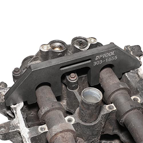 DPTOOL 303-1655 Camshaft Aligning Tool Compatible with Ford 3.5L V6 EcoBoost Upgraded GT F-150 Expedition Lincoln Navigator Cam Alignment Timing Tool with Cylinder Head Screw Removal Socket - size: 303-1655 3PC