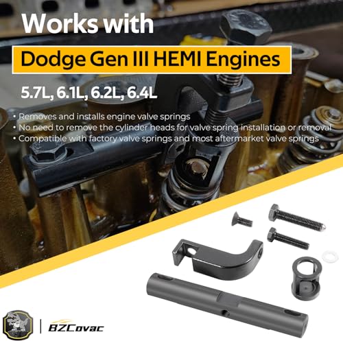 POW352003 Valve Spring Compressor Tool for Dodge/Chrysler/Jeep HEMI 5.7L, 6.1L, 6.2L, and 6.4L Engines