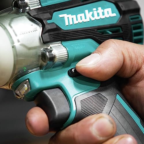 Makita XWT16Z 18V LXT® Lithium-Ion Brushless Cordless 4-Speed 3/8" Sq. Drive Impact Wrench w/Friction Ring Anvil, Tool Only