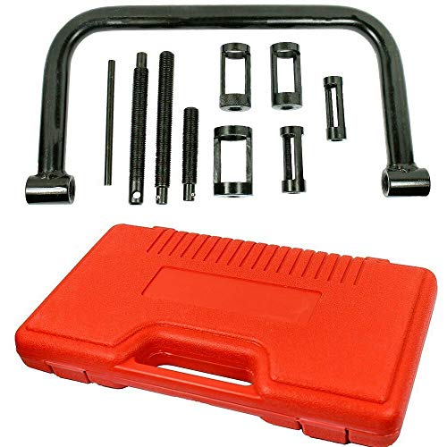 Valve Spring Compressor, Auto Compression Clamp Tool Service Kit for ATV, Car, Motorcycle,Small Engine Vehicle Equipment,Valve Spring Compressor ToolsAutomotive Tool C Clamp Service Set,10 Pcs