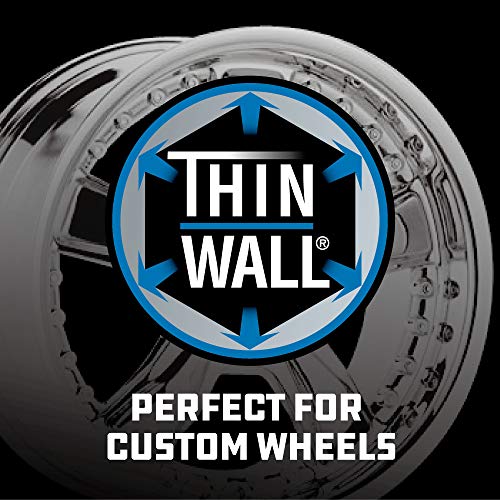 Powerbuilt 1/2 Inch Drive 3/4 Inch Impact Lug Nut Socket, Non-marring and Thin Wall Lug Nut Socket, Protects Lug Nuts from Damage - 941042 - size: 3/4"