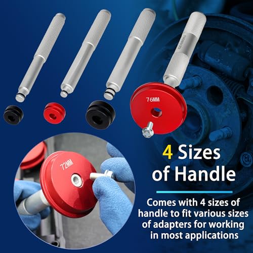 Bearing Press Kit, Bearing Race and Seal Driver Set, Bearing Race Punch Set with Seal Driver and Bearing Adapters, Bearing Seal Driver Kit (43 Piece Bearing Press Kit) - size: 43 Piece Bearing Press Kit